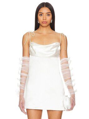 For Love & Lemons Ambre Mini Dress W/ Gloves